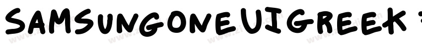 SamsungOneUIGreek 70字体转换